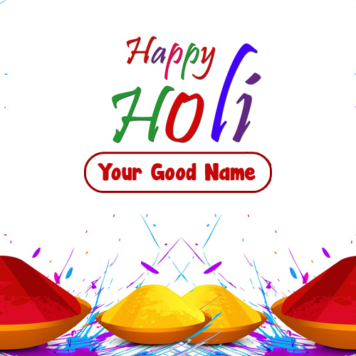 Create Holi Wishes Name Generate Card Image Free Online