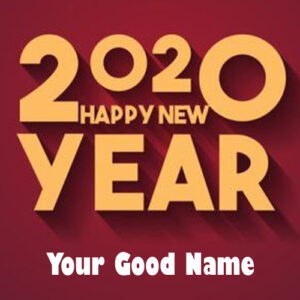 Personal Name Wishes New Year 2020 Pictures Download