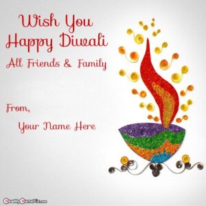Deepavali Wishes Unique Pictures My Name Write Create Online