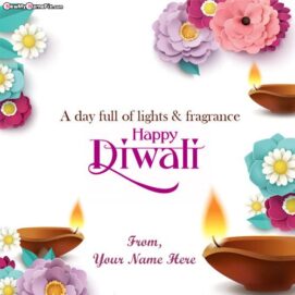 Diwali Messages Best Wishes Name Card Download Free