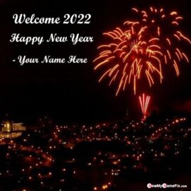 2022 Welcome Happy New Year Name Wishes Pics