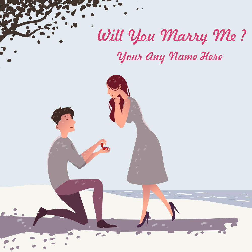 Create Your Name Propose Day Marry Me Wishes Images Free
