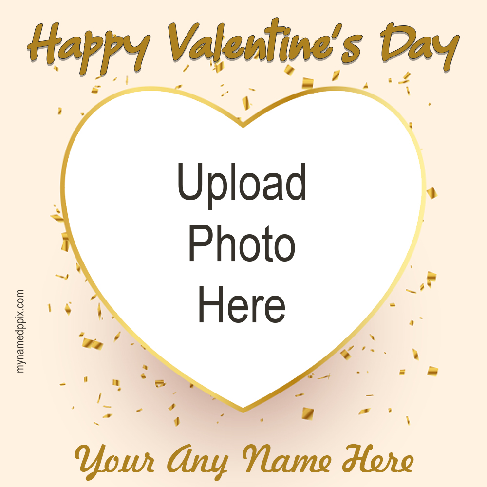Happy Valentines Day Photo Frame Wishes Free Online_1000X1000
