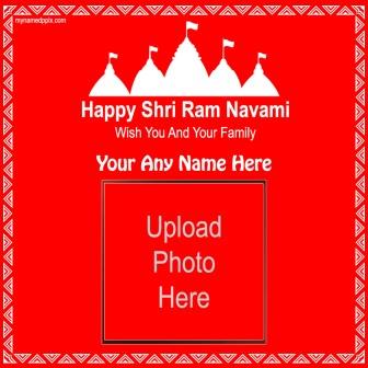 Add Photo Happy Ram Navami Pictures Wishes Free Profile