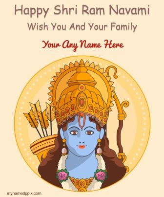 Make Your Name Photo Create Happy Ram Navami Images Editing