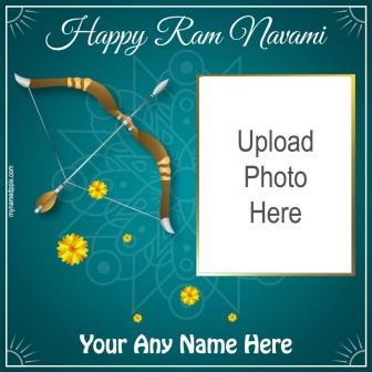 Upload Pics Ram Navami Festival Profile Free Editing Cards