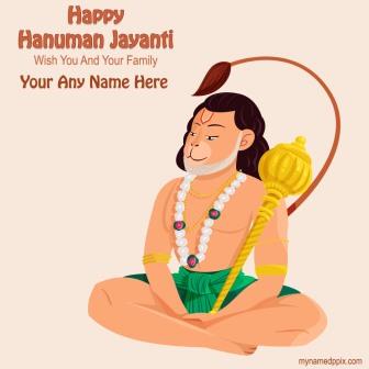 Write Name On Happy Hanuman Jayanti Wishes Pictures Free_1000X1000