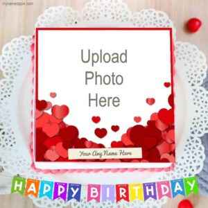 Customized Create Happy Birthday Frame Wishes Pictures