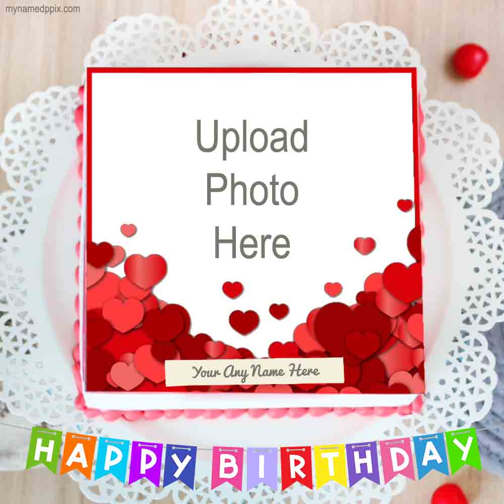 Customized Create Happy Birthday Frame Wishes Pictures