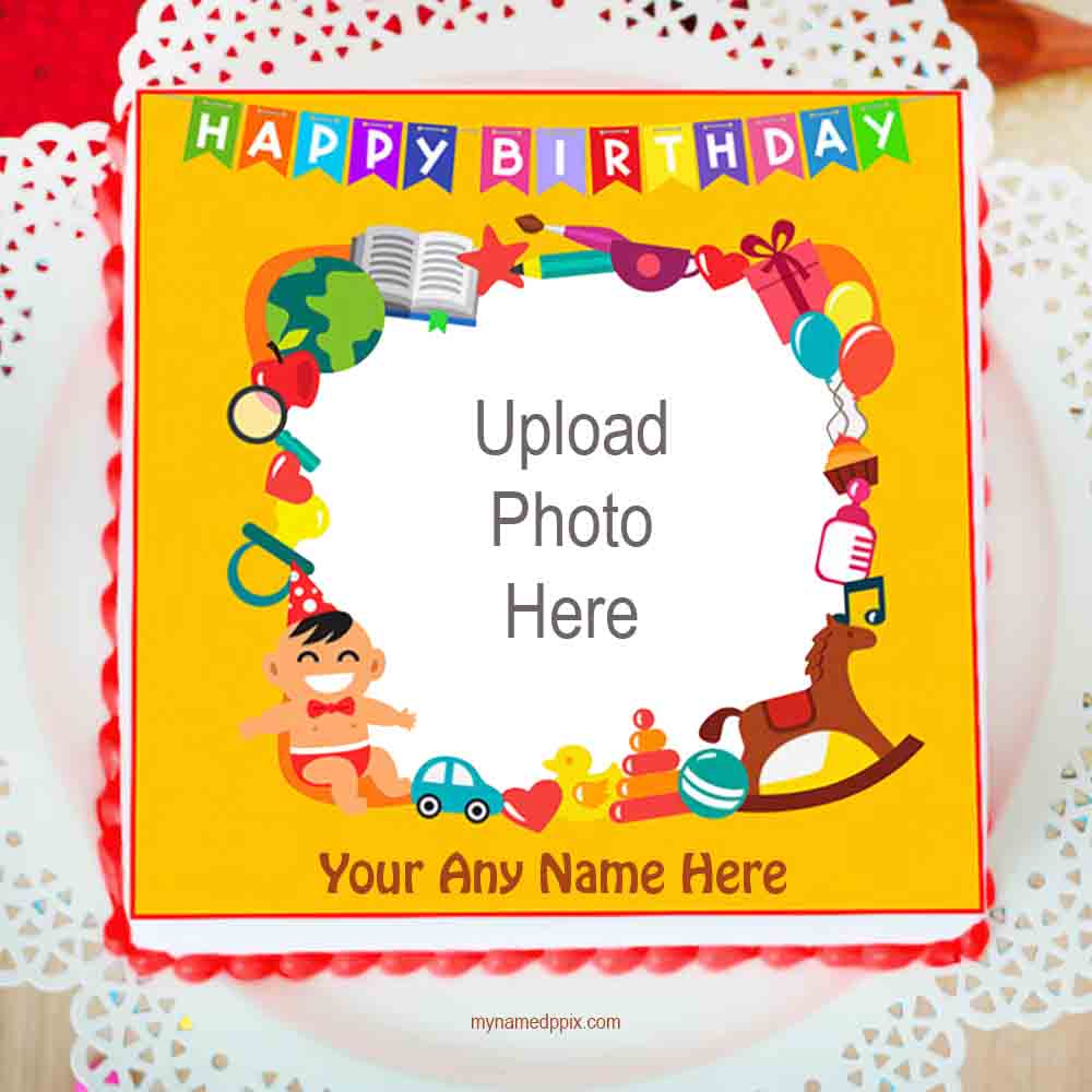 Design Birthday Cake On Printable Your My Name With Photo_1000X1000