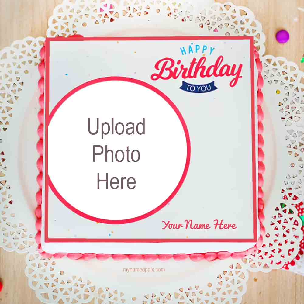Ready Template Birthday Cake Frame Wishes Tools Creator_1000X1000