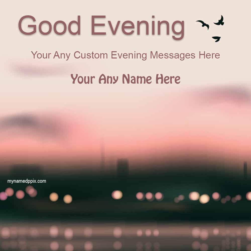 Awesome Sunset Evening Pictures Template Create Free_1000X1000