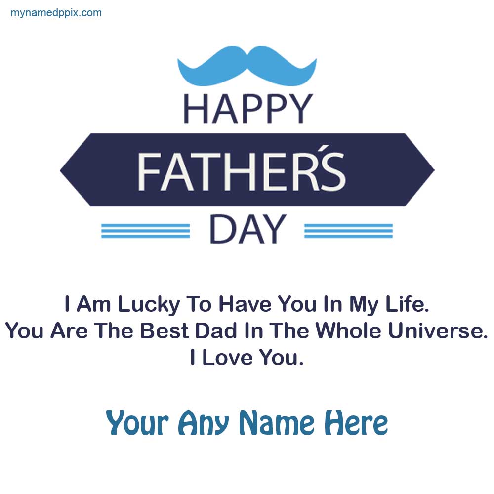 Custom Create Happy Father’s Day Template Download Easy